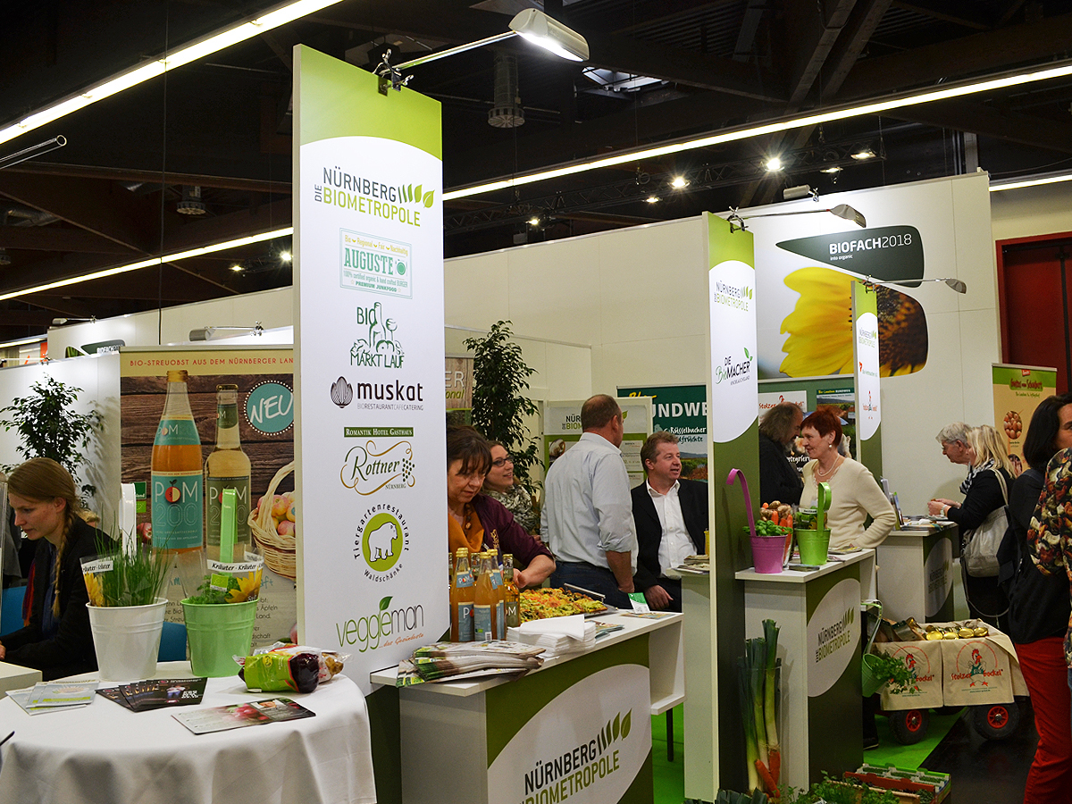 Die BIOFACH zeigt Bio-Lebensmittel, Bio-Getränke, Non-Food Bio-Produkte und mehr